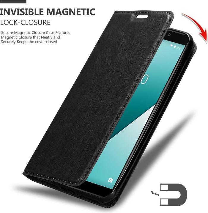 Produktbild Cadorabo Book Invisible Magnet Cover (Wiko Y61)
