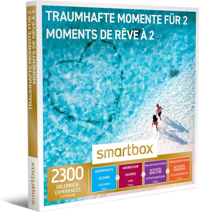 Immagine prodotto Smartbox Momenti da sogno per 2 (2 pers.)