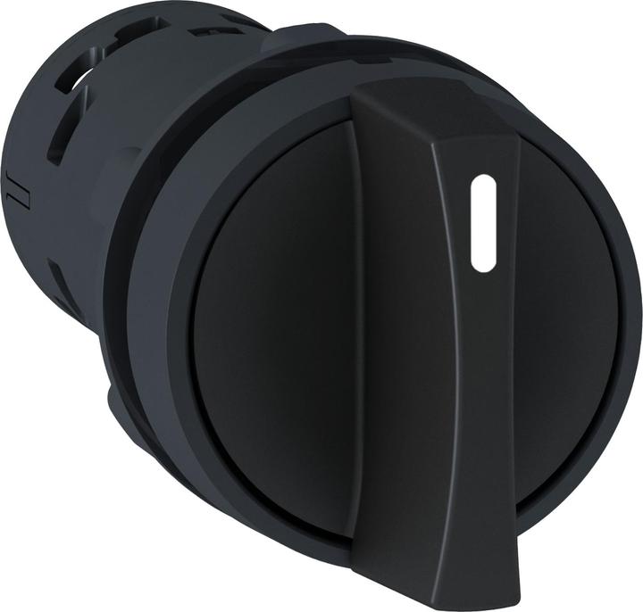Image du produit Schneider Electric 22mm Commutateur sélecteur noir 2 Pos.1NO