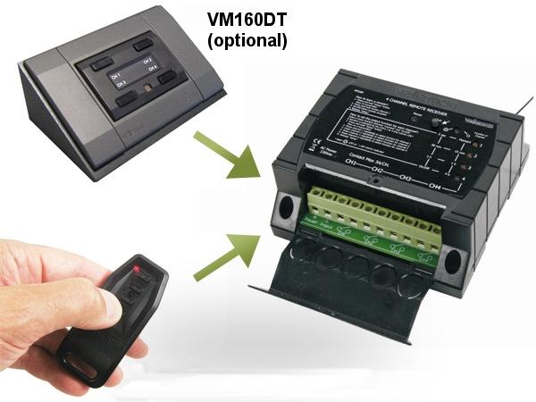Produktbild Velleman VM160 4 Kanal RF Fernbedienungsset