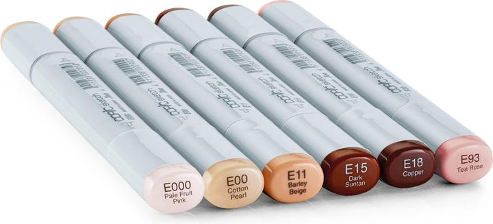 Image du produit Copic les teintes de peau (Grey, 5 mm, 6 x)