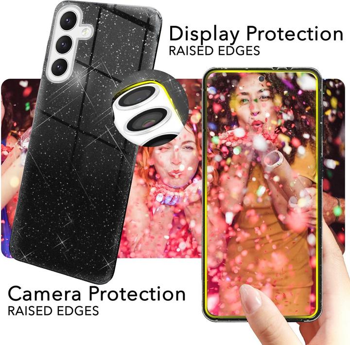 Produktbild Nalia Glitzer Hybrid Hülle (Samsung Galaxy S24+)