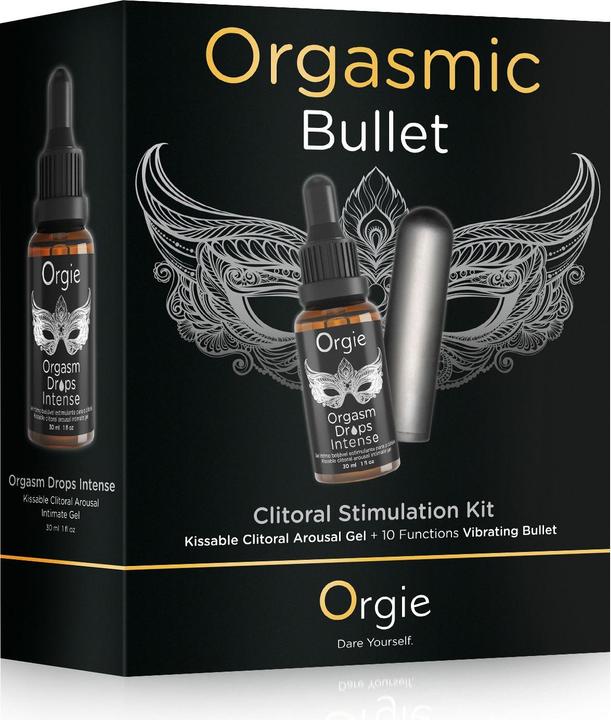 Actual product image Orgie Orgasmic Bullet Clitoral Stimulation Kit