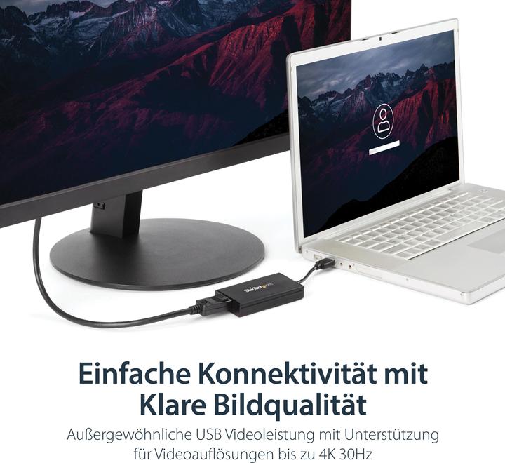 Actual product image StarTech USB 3.0 TO DISPLAYPORT - 4K (USB 3.0, 9 cm)