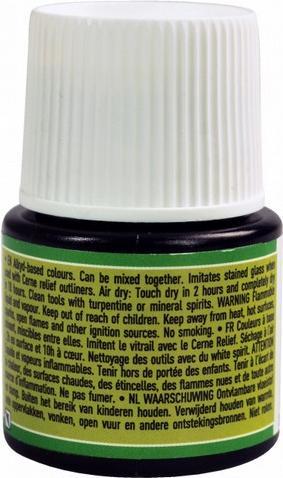 Actual product image Pebeo Vitrail Transparent (Green gold, 45 ml)