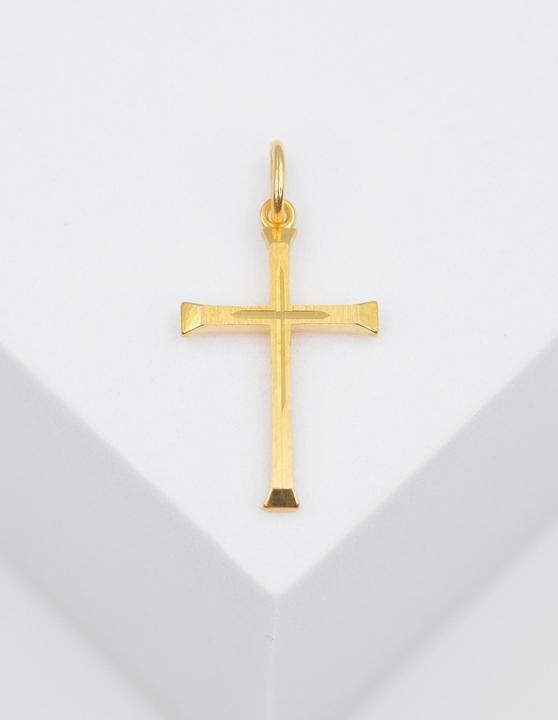 Produktbild Muau Kreuz (Gelbgold)