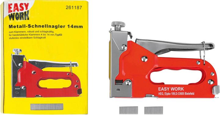 Image du produit Easy Work Cloueur rapide pour métal