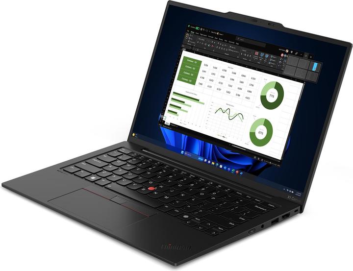 Immagine prodotto Lenovo ThinkPad X1 Carbon Gen 12 (14", Intel Core Ultra 7 155U, 32 GB, 1000 GB, DE)