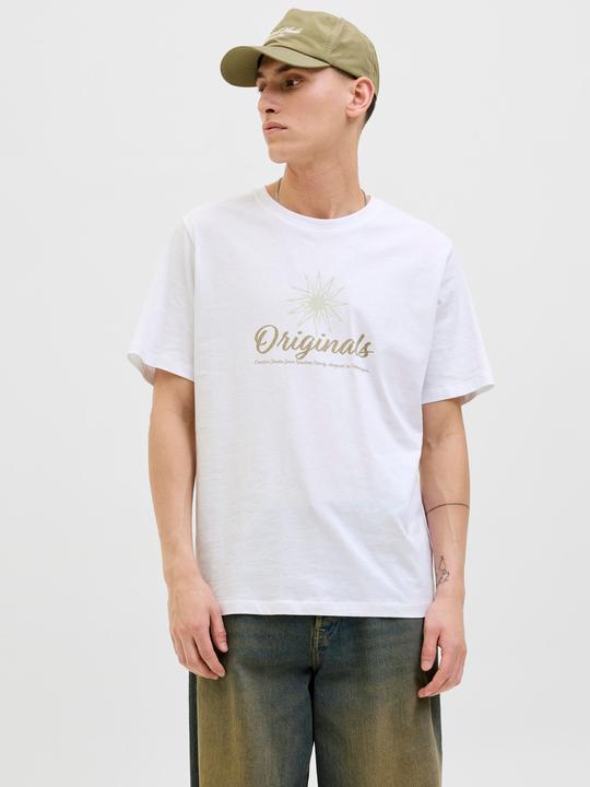 Produktbild Jack & Jones Gedruckt Rundhalsausschnitt T-shirt T-shirt (L)