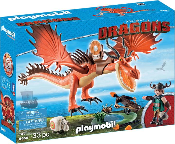 Playmobil Rotzbakke und Hakenzahn (9459, Playmobil Dragons)