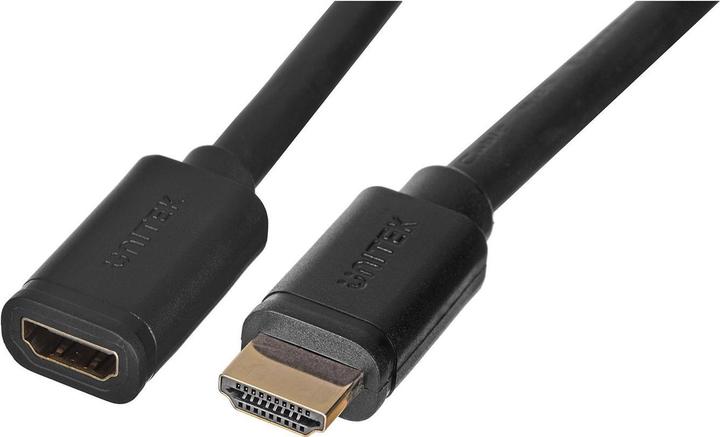 Actual product image Unitek Y-C166K Cable HDMI 4K 60Hz High Speed (3 m, HDMI)