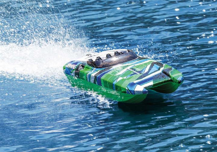 Produktbild Traxxas DCB M41 40 Zoll Catamaran Brushless Grün/Blau