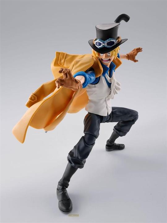 Actual product image Bandai One Piece S.H.Figuarts action figure Sabo Revolutionary Army Chief of Staff Ver. 16 cm