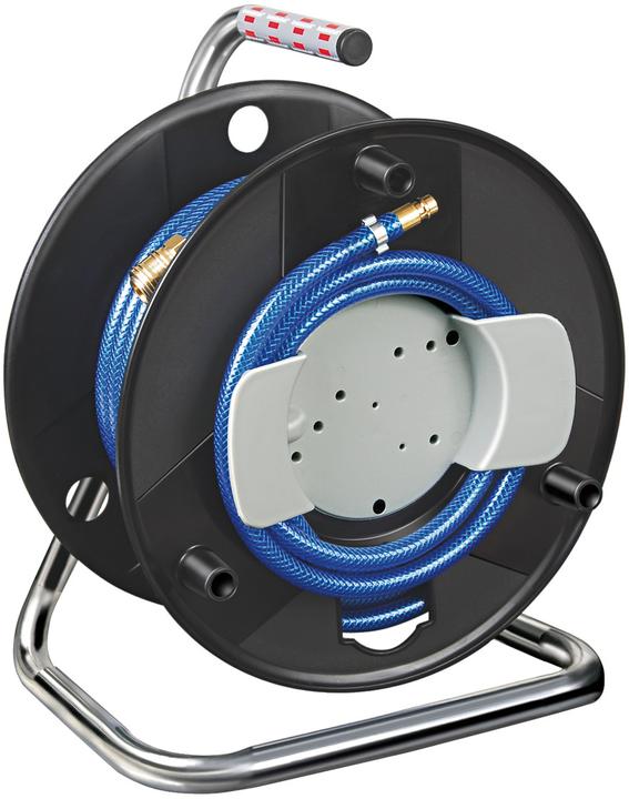 Image du produit Brennenstuhl Dévidoir de tuyau d'air comprimé standard 20m de tuyau Ø 6/12mm Armature Orion