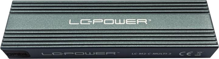 Immagine prodotto LC-Power M.2 LC-M2-C-MULTI-3 USB3.2 M.2 SSD Enclosure (NVMe & SATA)
