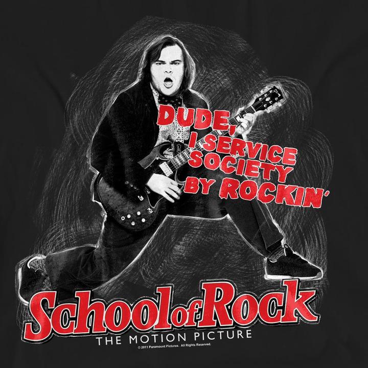 Immagine prodotto School Of Rock Rockin Maglietta Adulto Unisex (XXL)