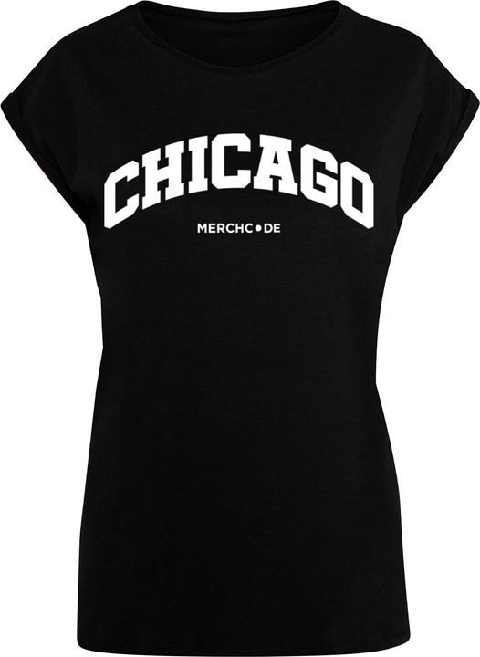 Immagine prodotto Merchcode Maglietta da donna Chicago Wording - 117985 (4XL)