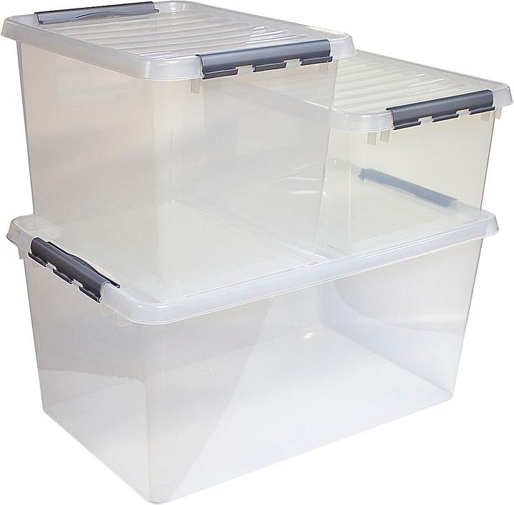 Actual product image Sunware Storage box Q-line H6164602 120l (80 x 38 x 50 cm, 120 l)