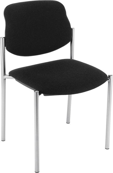 Produktbild Nowy Styl Besucherstuhl Styl, ohne Armlehnen, diverse Farben Stoffbezug, Gestell verchromt oder alusilbern,...