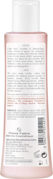 Image du produit Avène Lotion tonique douceur (Eau micellaire, 200 ml)