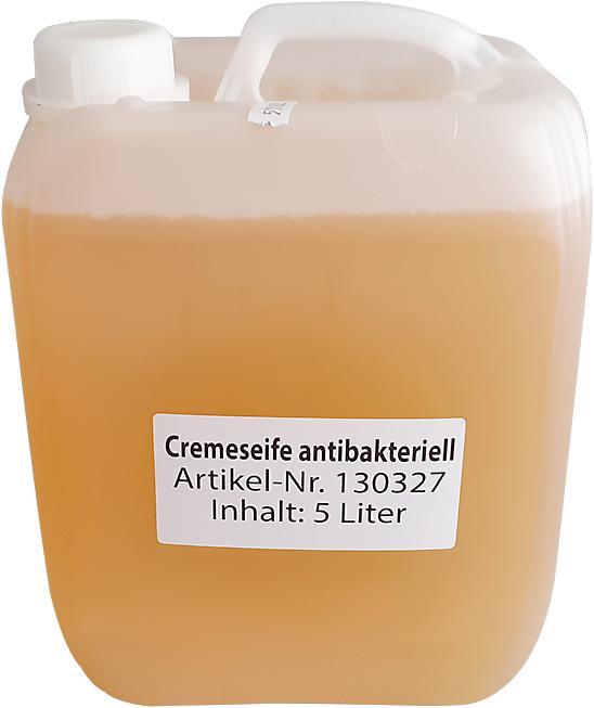 Actual product image Pudol Soap cream in canister, antibacterial (Liquid soap, 5000 ml)