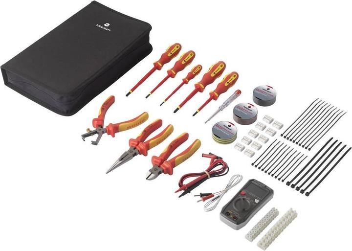 Produktbild Toolcraft VDE-Werkzeug-Set (50 Teile)