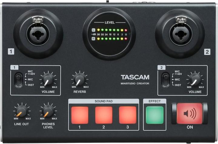 Actual product image Tascam Ministudio Creator US-42B recording mixer (USB)
