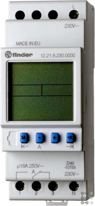 Actual product image Finder Timer for top-hat rail B