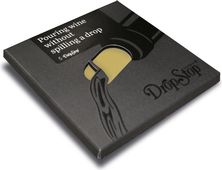 Produktbild Drop Stop 5 goldene Ausgiesser (Weinausgiesser)