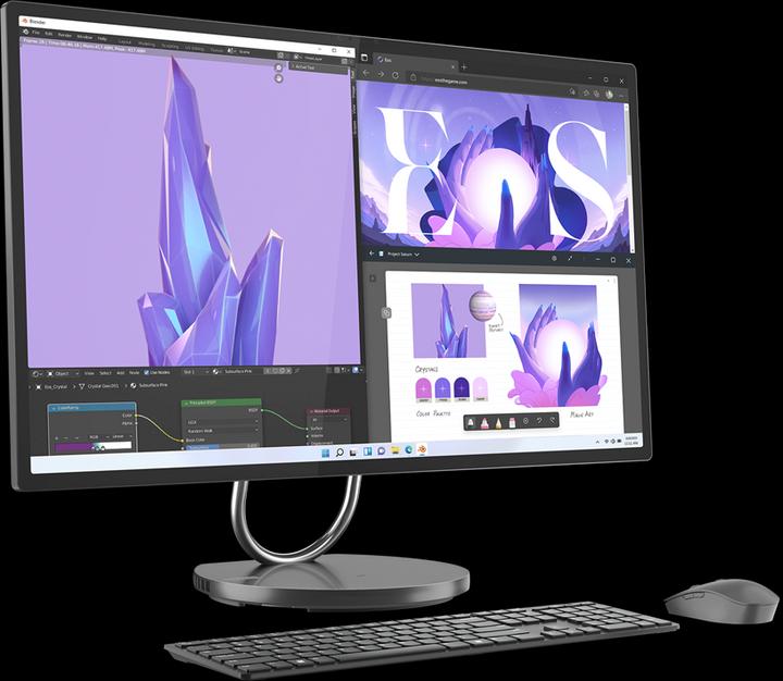 Actual product image Lenovo Yoga AIO 9 (31.5") RTX 4050 (Intel Core i9-13900H, 32 GB, 1000 GB, GeForce RTX 4050)