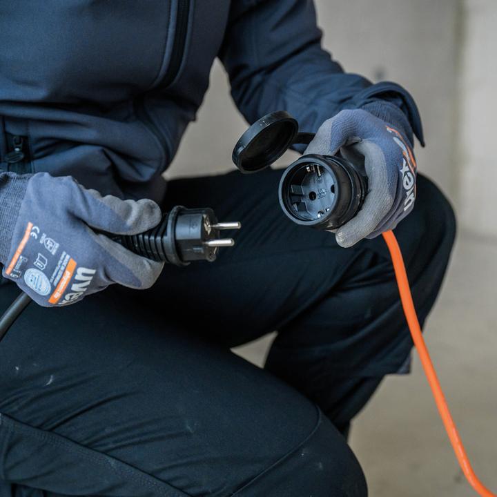 Produktbild Brennenstuhl 1169940 Strom Verlängerungskabel Orange 20 m Ölbeständig, UV-Best (20 m, CEE 7/3)