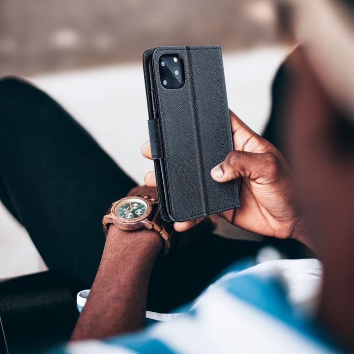Actual product image Fancy Book Book case OEM case for IPHONE 16 Pro black (Apple iPhone 16 Pro)