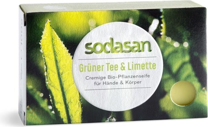 Sodasan Pflanzenseife Grüner Tee&Li