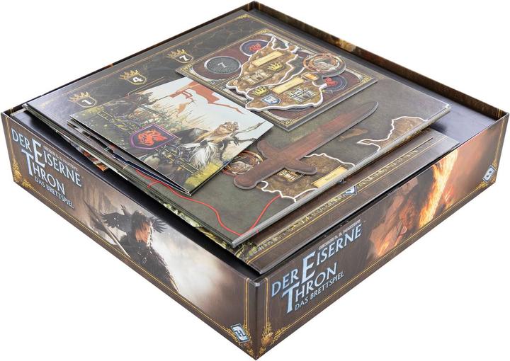 Image du produit Feldherr ORG144 - Organiseur pour Le Trône de Fer : Le Jeu de société deuxième édition - Boîte du jeu de base (Matières plastiques)