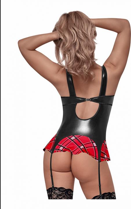 Immagine prodotto Exposed Discipline Me Schoolgirl - Black / Red (S/M)