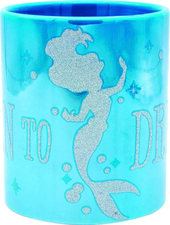 Actual product image Disney Princess Ariel Ceramic Mug With Glitter (320 ml)