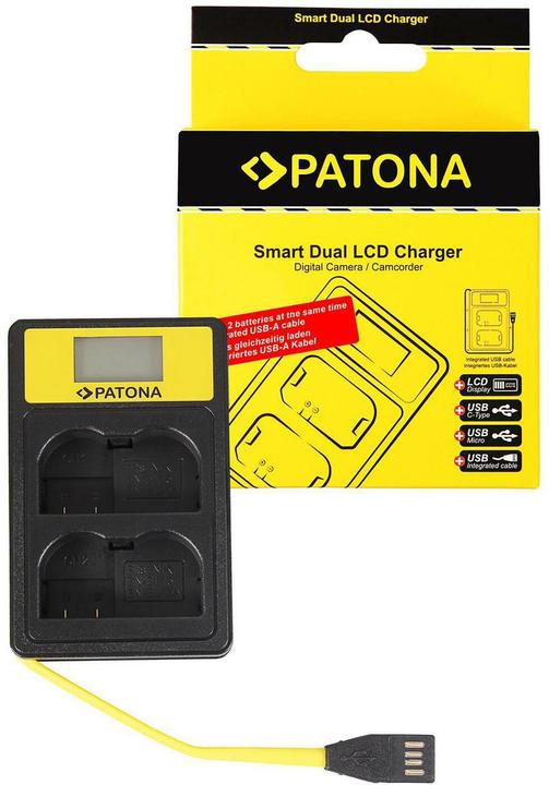 Patona Smart Dual (Kamera Akku Ladegerät)