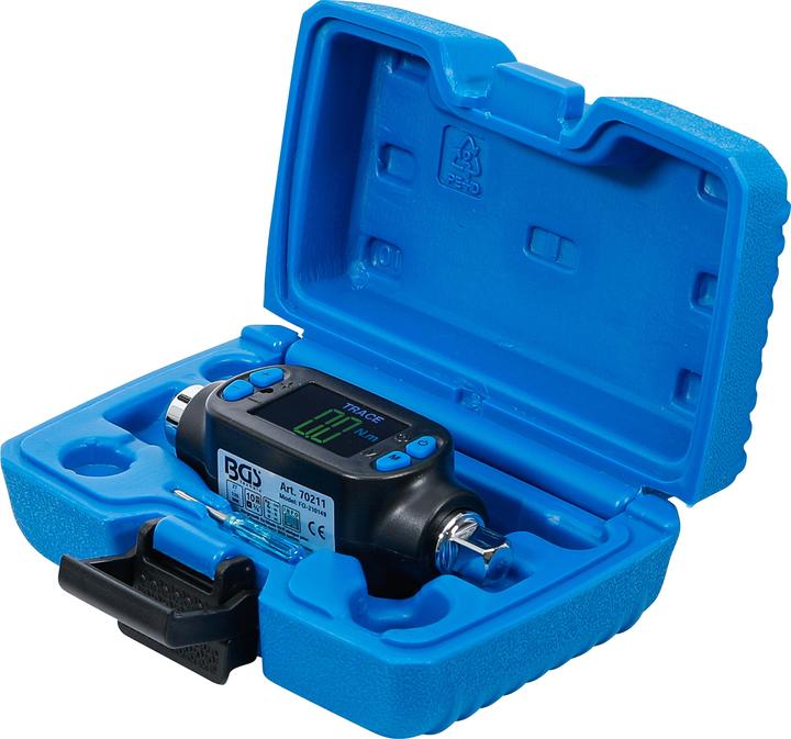 Actual product image BGS Digital Torque Adaptor 10 mm (3/8") 27 - 135 Nm (3/8", 27 Nm, 135 Nm)