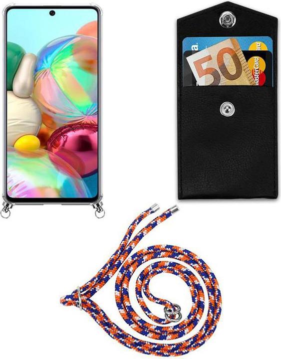 Produktbild Cadorabo TPU Handy Kette SILBER Cover
