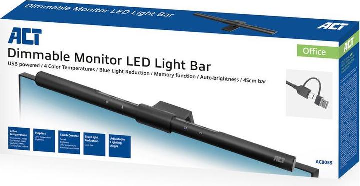 Produktbild Dimmable Monitor LED Light Bar, USB powered