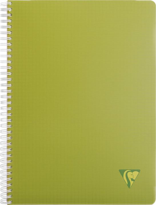 Actual product image Clairefontaine Spiralheft (A4, Checked, Soft cover)