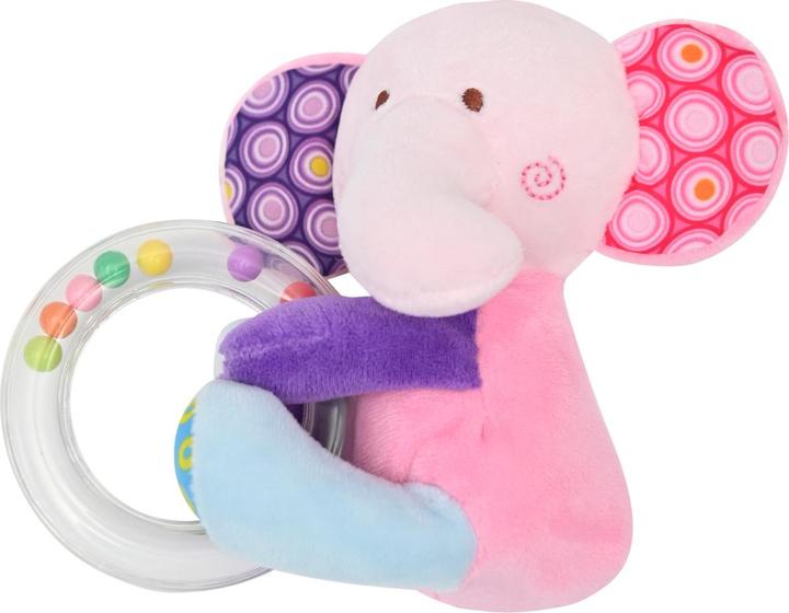 Actual product image Lorelli Baby soft toy rattle ring