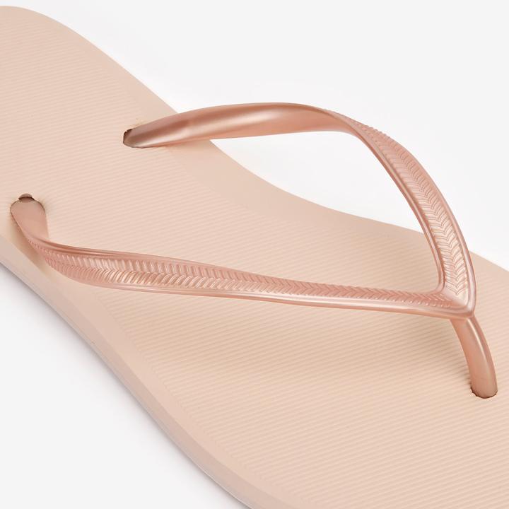 Produktbild Olaian Women’s flip-flops - 500 Gold peach beige orange (37)
