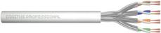 Immagine prodotto Digitus CAT 6A U-FTP Raw Patch Cable lungo 305 m Box AWG 27/7 LSZH Simplex Colore Grigio (U/FTP, CAT6a, 5 m)