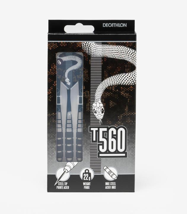 Image du produit Canaveral Fléchettes T560 Steeldart 3 fléchettes pointes en acier (124 g)