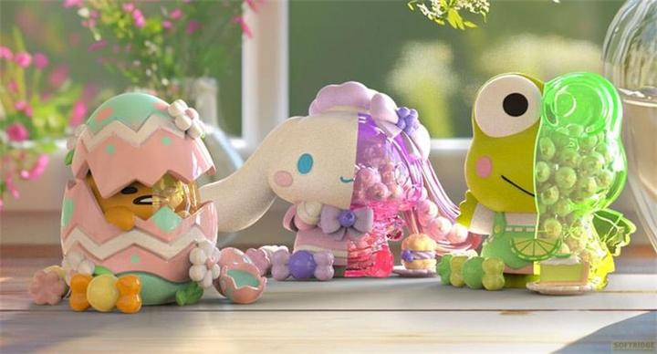 Produktbild Mighty Jaxx Sanrio Floral Daydream Series Kandy 4 inch Vinyl Figure Blind Box Display (6)