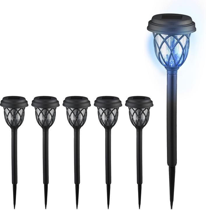 Produktbild Relaxdays Solarlampen Set (IP44)
