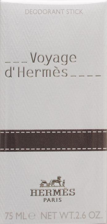 Actual product image Hermès Voyage d' (Stick, 75 ml)