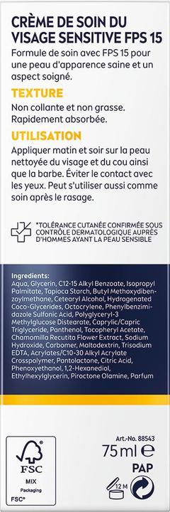Produktbild NIVEA Sensitive (75 ml, Tagescreme, SPF 15)