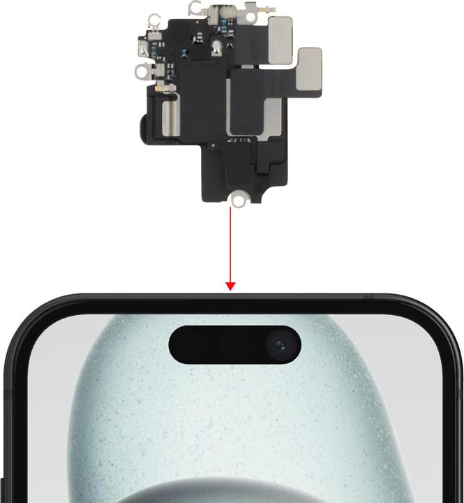 Immagine prodotto Clappio Ricambio altoparlante interno (iPhone 15)